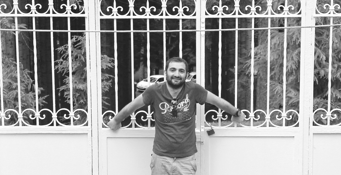 Me at the Ataturk Kosku, Trabzon, Turkey